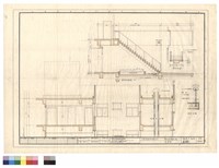 藏品(樓梯剖面圖 下接剖面圖 踏步剖面 扶手大樣)的圖片