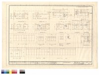藏品(二層茶水間女廁所平面 二層男廁所平面 一層廚房廁所平面 地下室廁所平面圖 一層廚房廁所平面 三～六層廚房平面 住宅用浴廁平面)的圖片