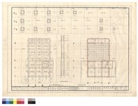 藏品(地下室結構平面圖 柱接頭詳圖 一層結構平面圖)的圖片
