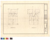 藏品(地下層插座配線平面圖 一層插座配線平面圖)的圖片