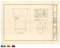 藏品(屋頂避雷針配線平面圖 PW抽水機配線單線圖)的圖片