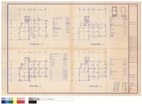 藏品(基礎.一~三層 屋頂.水箱 結構平面圖)的圖片
