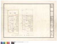 藏品(地下一層、一層市銀行營業廳裝修平面圖)的圖片