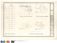 藏品(空調設備工程排氣管立面圖及風管水管施工圖)的圖片