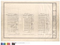 藏品(電氣設備,第一,六樓電灯配管平面圖)的圖片