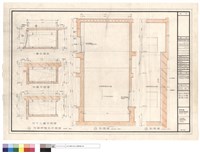 藏品(汽車昇降機坑道平面圖 剖面圖)的圖片