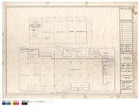藏品(控制中心 控制盤配置圖 線架CABLE RACK排置圖)的圖片