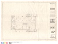 藏品(擴音系統、子母鐘系統 叁層配置平面圖)的圖片