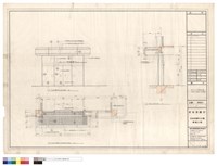 藏品(側門入口不鏽鋼、自動門及雨庇天花詳圖)的圖片