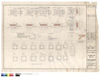 藏品(H型鋼連接變更詳細. 底座鋼板詳細. (竣工圖))的圖片