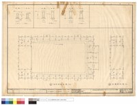 藏品(看台層樑版圖、夾層樑版圖)的圖片