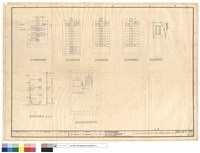 藏品(MP總配電箱接線圖、LB分電箱接線圖、配電系統單線圖、電梯機械室電氣配線平面圖、LC分電箱接線圖、LD分電箱接線圖、自動斷路器電箱圖)的圖片