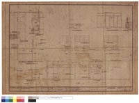 藏品(剖面、立面、中央重症監護設備桌、手術部門玻璃隔牆立圖、踢腳詳圖)的圖片