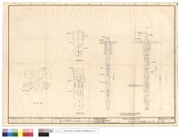 藏品(管架圖、管蓋詳圖、濾管詳圖、井管及深水電動抽水機裝置圖)的圖片