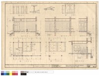 藏品(浴室、晒衣室、廁所平面圖、剖面圖)的圖片