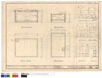 藏品(水泥詳圖、菜櫥送菜櫥、雙層碗碟櫃詳細圖)的圖片