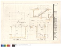 藏品(汽車昇降機平面、剖面、樓梯