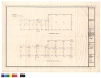 藏品(一樓及基礎結構平面圖   二樓結構平面圖)的圖片