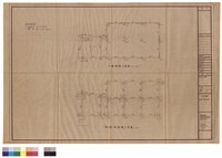 藏品(一樓及基礎結構平面圖   二樓結構平面圖)的圖片