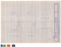 藏品(四層插座設備平面配置圖   五層平面配置圖   A屋頂平面配置圖   B屋頂平面配置圖)的圖片