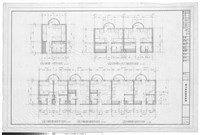藏品(A棟各層八人寢室 平面
B棟壹貳層各種套房平面)的圖片