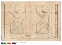 藏品(壹層C式樓梯及女廁所平面、貳層C式樓梯及女廁所平面)的圖片