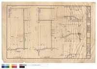 藏品(剖面詳細圖、入口處剖面詳圖、側門入口詳細)的圖片