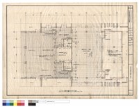 藏品(地面層餐廳部份平面詳圖)的圖片