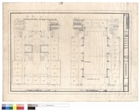 藏品(三層冷氣污排水配管設備平面圖、四層污排水配管設備平面圖)的圖片