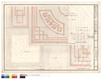 藏品(廣場地坪鋪飾平面圖及剖面詳圖)的圖片
