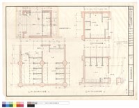 藏品(地下室男女廁所平面、男女浴廁平面、服務台平面)的圖片