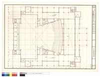 藏品(貳樓觀眾席牆面裝修平面)的圖片
