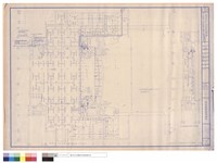 藏品(地下一層消防、火警、廣播、撒水標示設備平面圖（參層平面）)的圖片