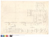 藏品(基礎配筋表、結構配筋、B-B SECTION、貳層結構平面)的圖片
