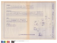 藏品(空調設備規格表及系統流程圖)的圖片