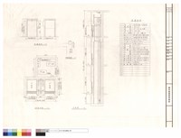 藏品(門預留圖、BF平面圖、牛腿預留圖、立面圖、電梯規格)的圖片