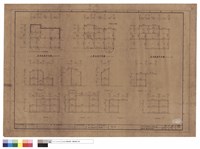 藏品(平面圖、橫架立面圖)的圖片