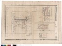 藏品(地下室照明、動力平面圖、正立面、剖立面)的圖片