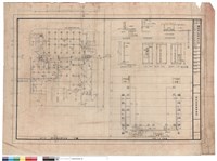 藏品(地下室平面圖、剖面圖、昇位圖、詳細圖)的圖片