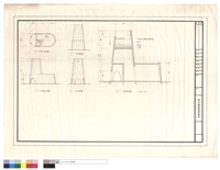 藏品(水塔平面、立面及剖面詳圖)的圖片