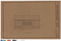 藏品(翼殿正向平面圖)的圖片