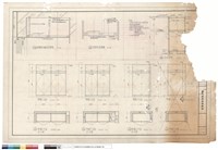 藏品(石膏防火板天花詳圖，浴室天花詳圖，剖面詳圖，壁櫥E立面，壁櫥F立面，壁櫥B立面‧壁櫥C立面，壁櫥E平面計5樘，壁櫥F平面計9樘，壁櫥B平面計8樘，壁櫥C平面計4樘)的圖片
