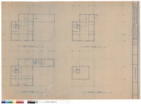 藏品(肆層、伍層、柒層及屋頂天花板平面圖)的圖片