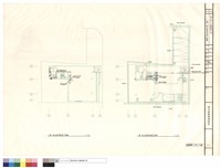 藏品(一、二層、給水配管設備平面圖)的圖片