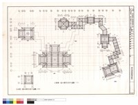 藏品(橋榭一區木構架反射平面圖)的圖片