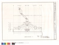 藏品(遊廊區柱位放樣平面圖)的圖片