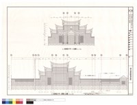 藏品(遊廊區立面圖)的圖片