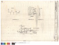 藏品(電氣昇位圖、接地檢查盒示意圖、接地銅棒安裝圖)的圖片