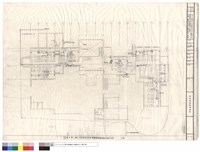 藏品(A棟一層動力電話、電視、音響、房間狀況表、木器設備平面圖)的圖片
