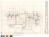 藏品(A棟一層給水配管設備平面圖)的圖片
